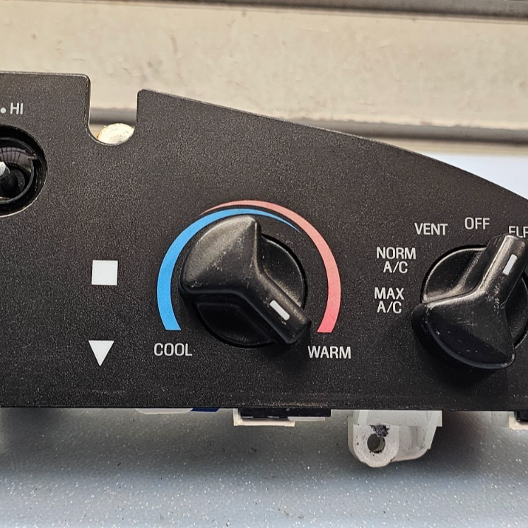 🔥97-03 Econoline E150 Dash AC HVAC A/C Heater Temperature Climate Control Black