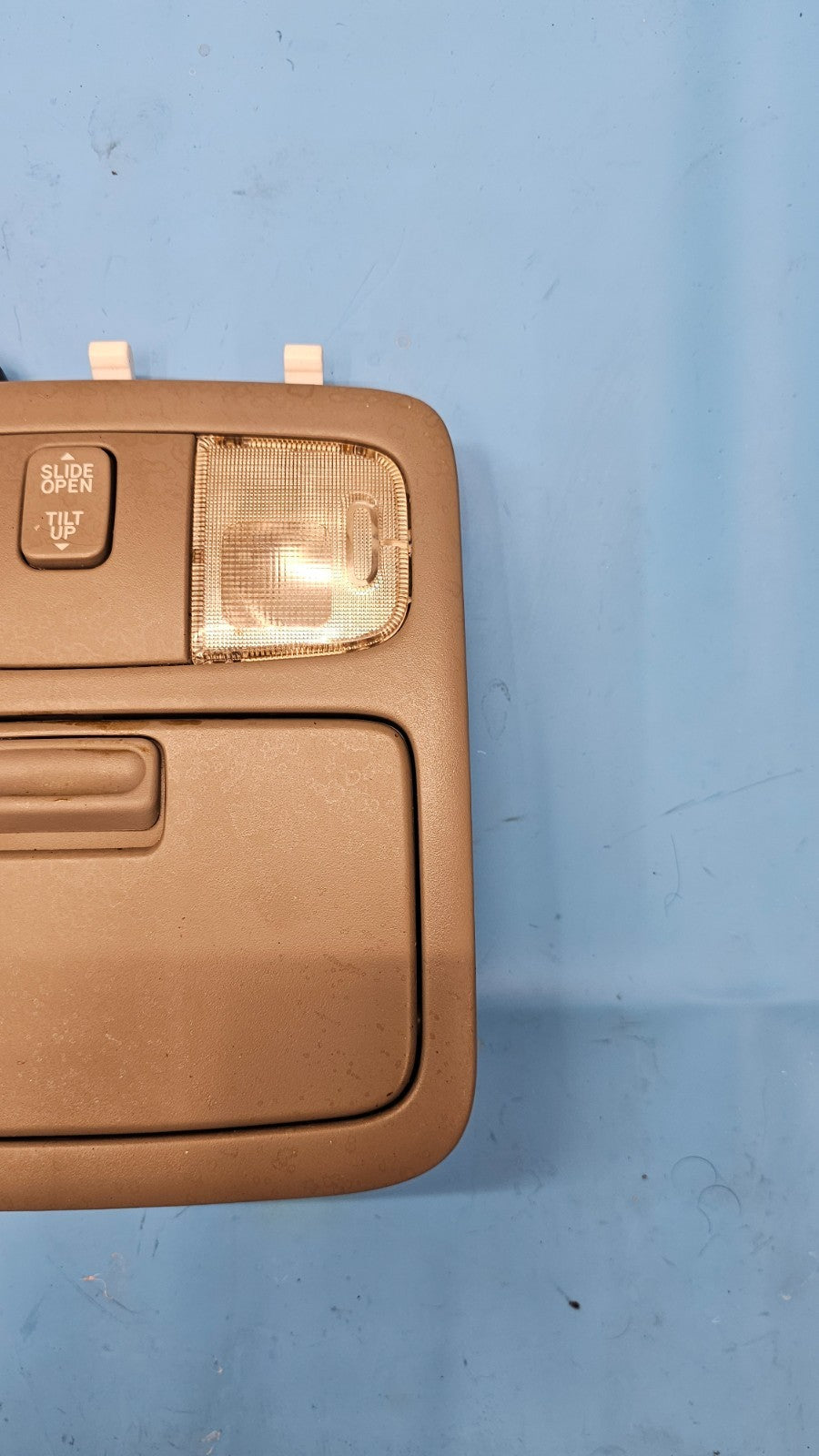🔥02-06 Toyota CAMRY 4RUNNER Overhead Console DOME Light Lamp🔴Storage Gray 012