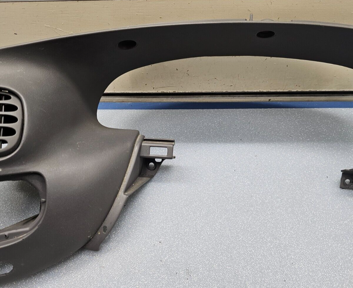 97-03 Ford F150 Dash Speedometer Instrument CLUSTER Bezel Trim Panel DK GRAY C13