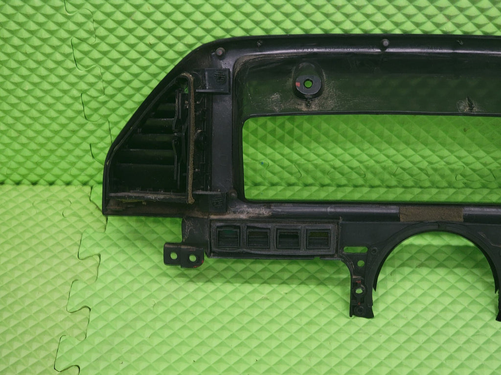 87-91 Ford F-150 F250 F350 BRONCO Dash CLUSTER Bezel Speedo Gauge Trim Black C11