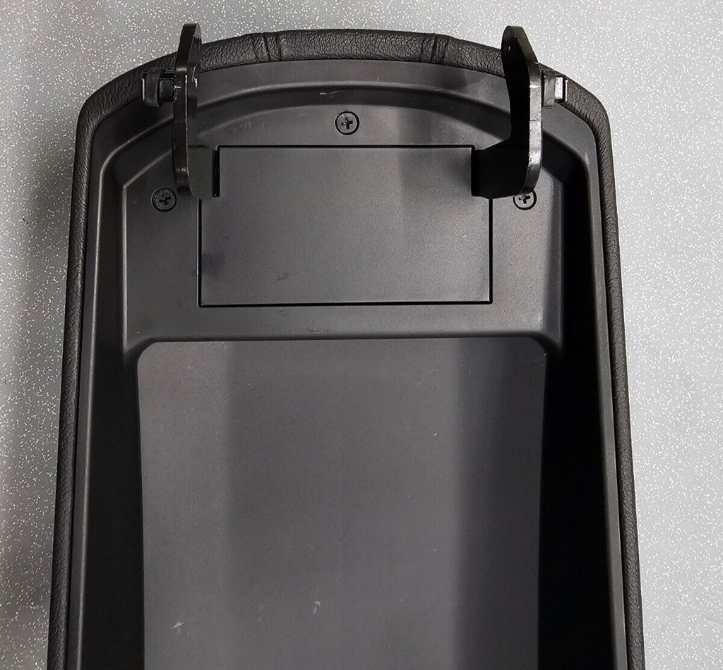🔥11-14 HYUNDAI SONATA FRONT CENTER CONSOLE ARM REST LID COVER TOP PAD BLACK OEM