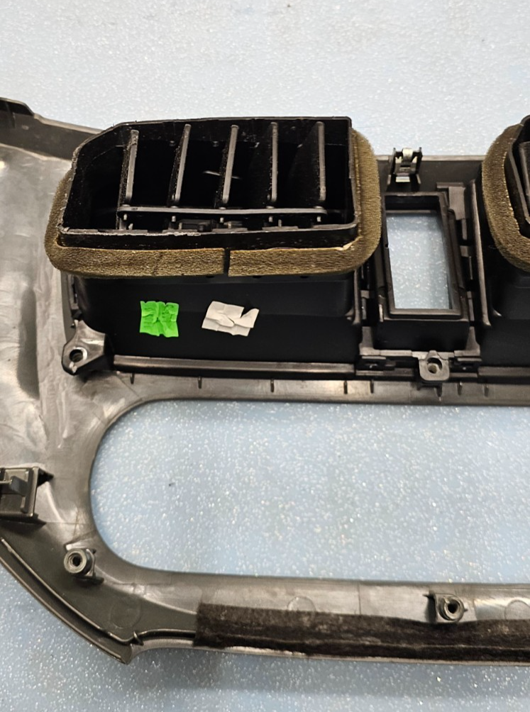 🔥05-10 Honda Odyssey Center Dash Radio Climate Control Bezel Trim Panel silver