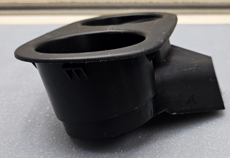 🔥07-14 Escalade ESV EXT Center Console Cup Drink Holder Bezel Assembly Black