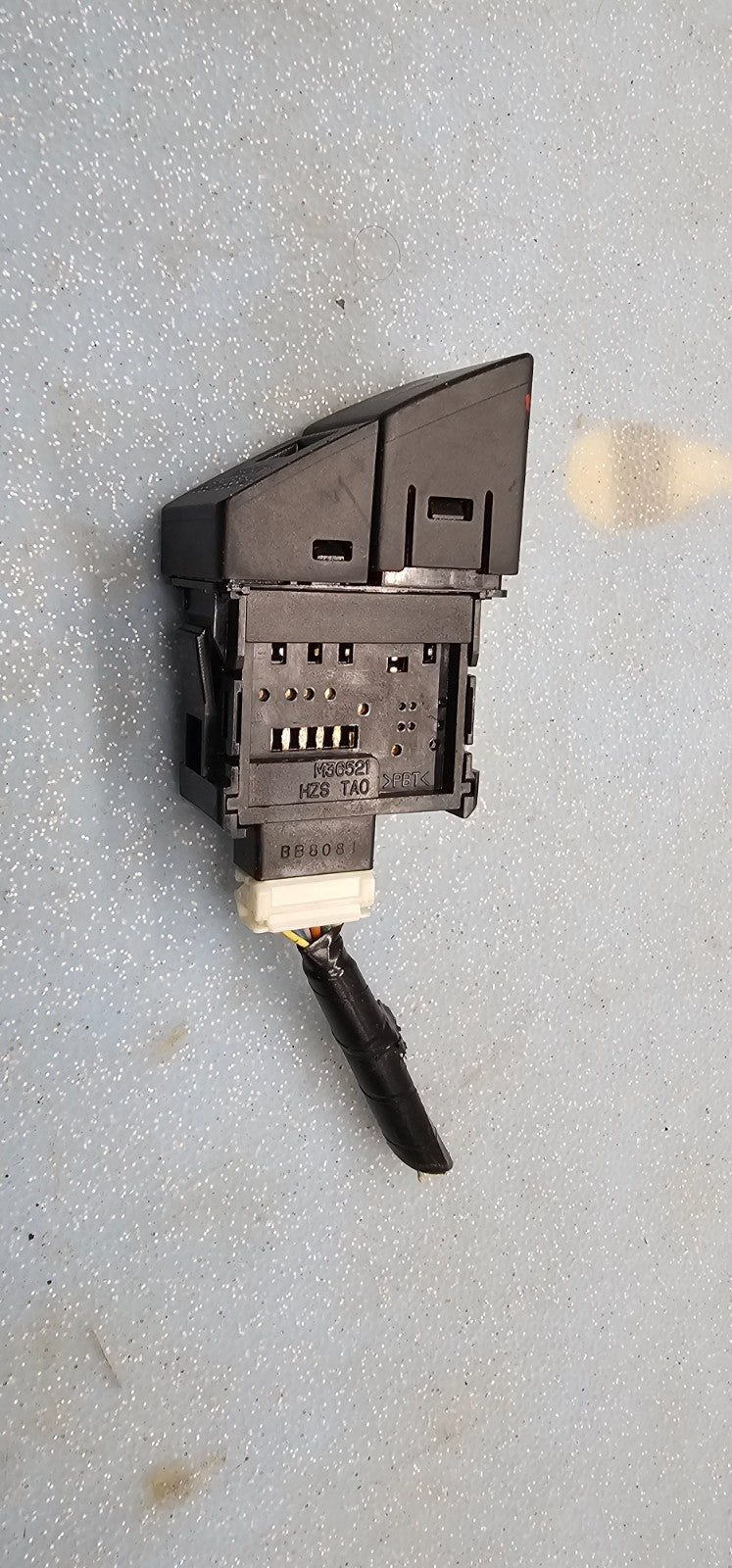 🔥08-12 Accord Emergency Dash Hazard Light Control Switch Push Button Black