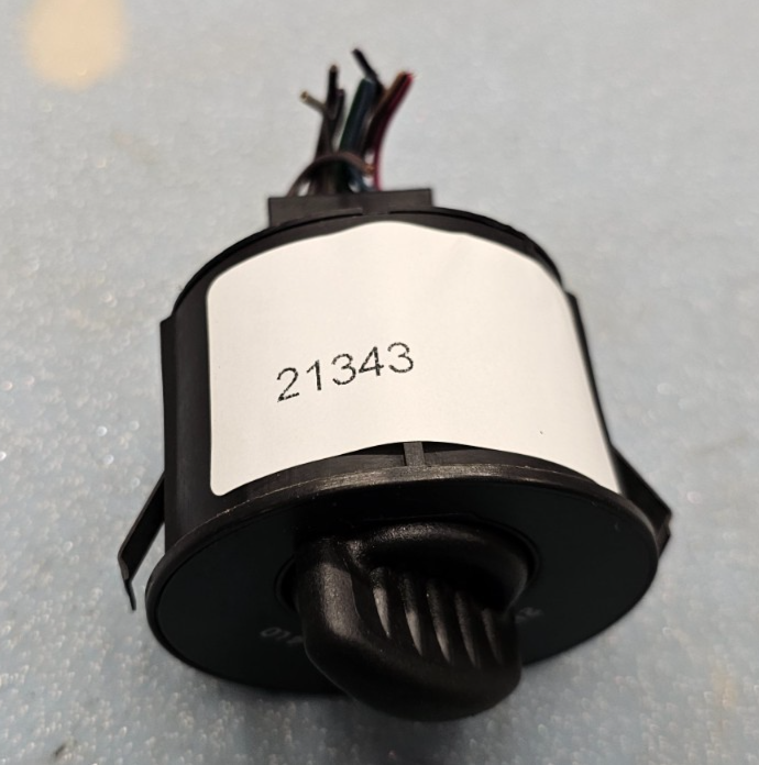 🔥02-09 Chevy GMC Trailblazer Envoy REAR WINDOW WIPER SWITCH BLACK OEM