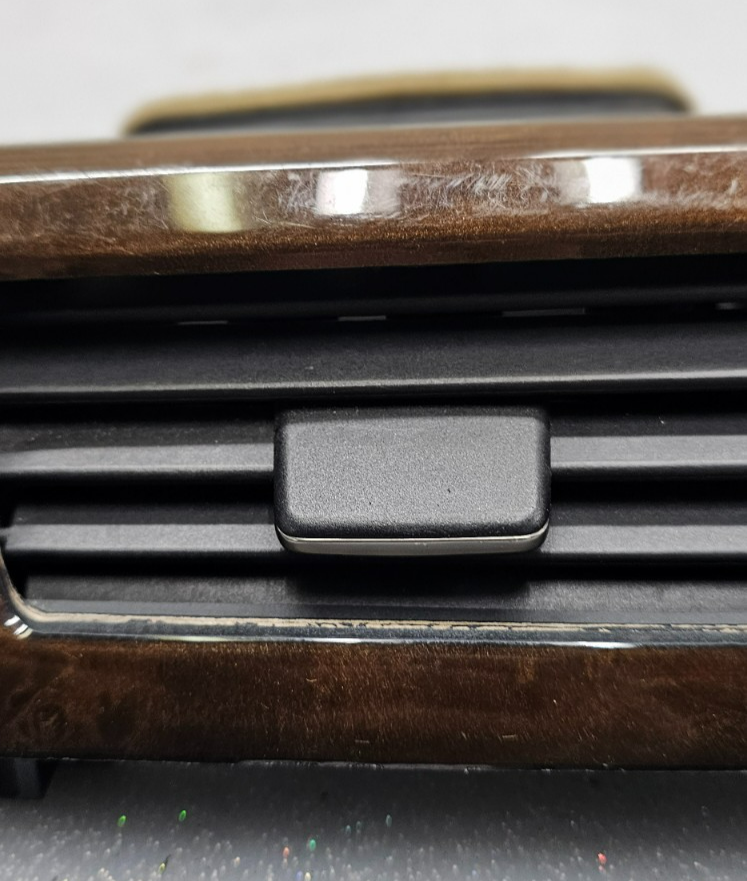 🔥04-10 BMW 535I 525I 530I 550I Dash Left Driver A/C AC Air Vent Heater Wood