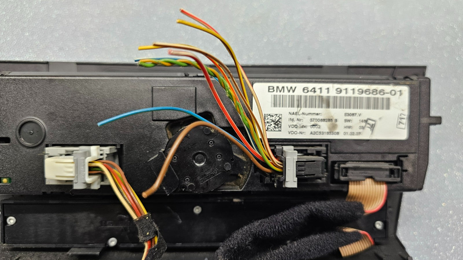 🔥07-09 BMW 323i 328i 335i AC Heater Dash Center Climate Control Temperature OEM