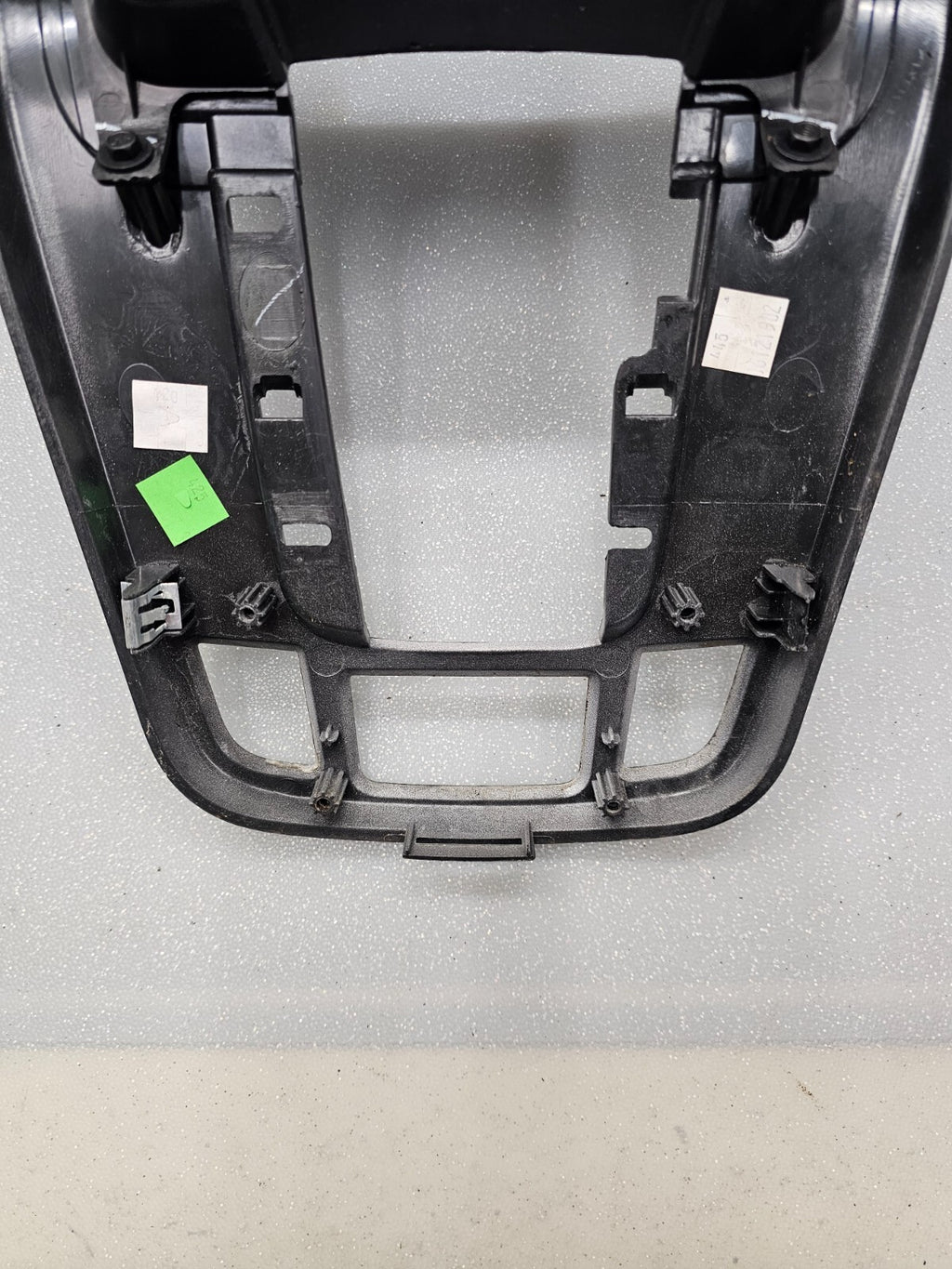 07-09 Equinox Center Dash Radio Climate Stereo Bezel Trim Panel SILVER/WOOD B43