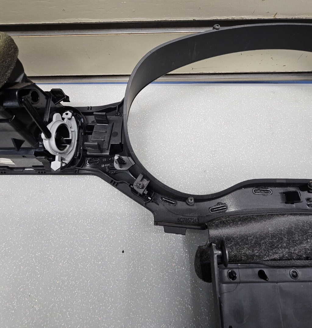 🔥11-14 Volkswagen Jetta Speedometer Instrument Cluster Dash Bezel Air Vent Trim