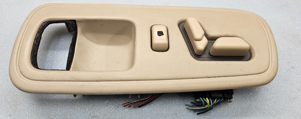 🔥97-99 Cadillac Deville Front LEFT DRIVER Seat Control Switch TAN OEM