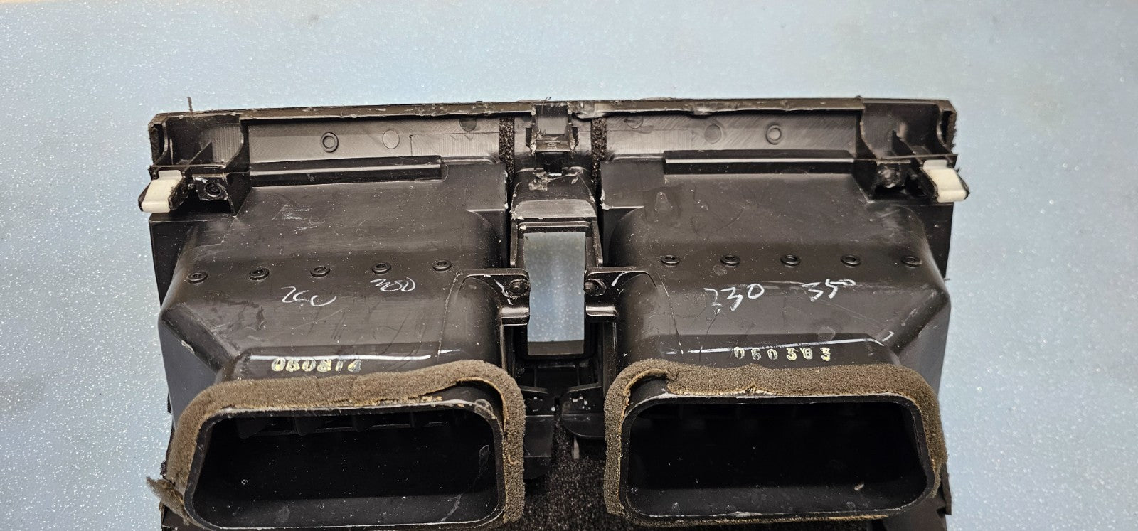 🔥03-07 Honda Accord Center Dash Bezel A/C Air Vents Panel Trim OEM BLACK VT32