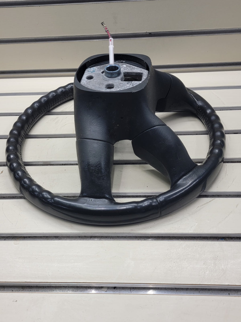 🔥03-06 SILVERADO SIERRA YUKON TAHOE SUBURBAN STEERING WHEEL LEATHER BLACK