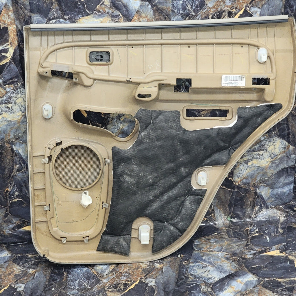 🔥99-06 Silverado SIERRA Door Panel Rear LEFT /No Arm TAN H9_D D7