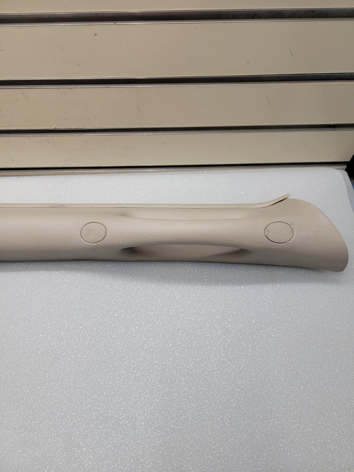 02-10 Dodge RAM A Pillar Panel Trim Molding RIGHT PASSENGER Grab Light GRAY P5
