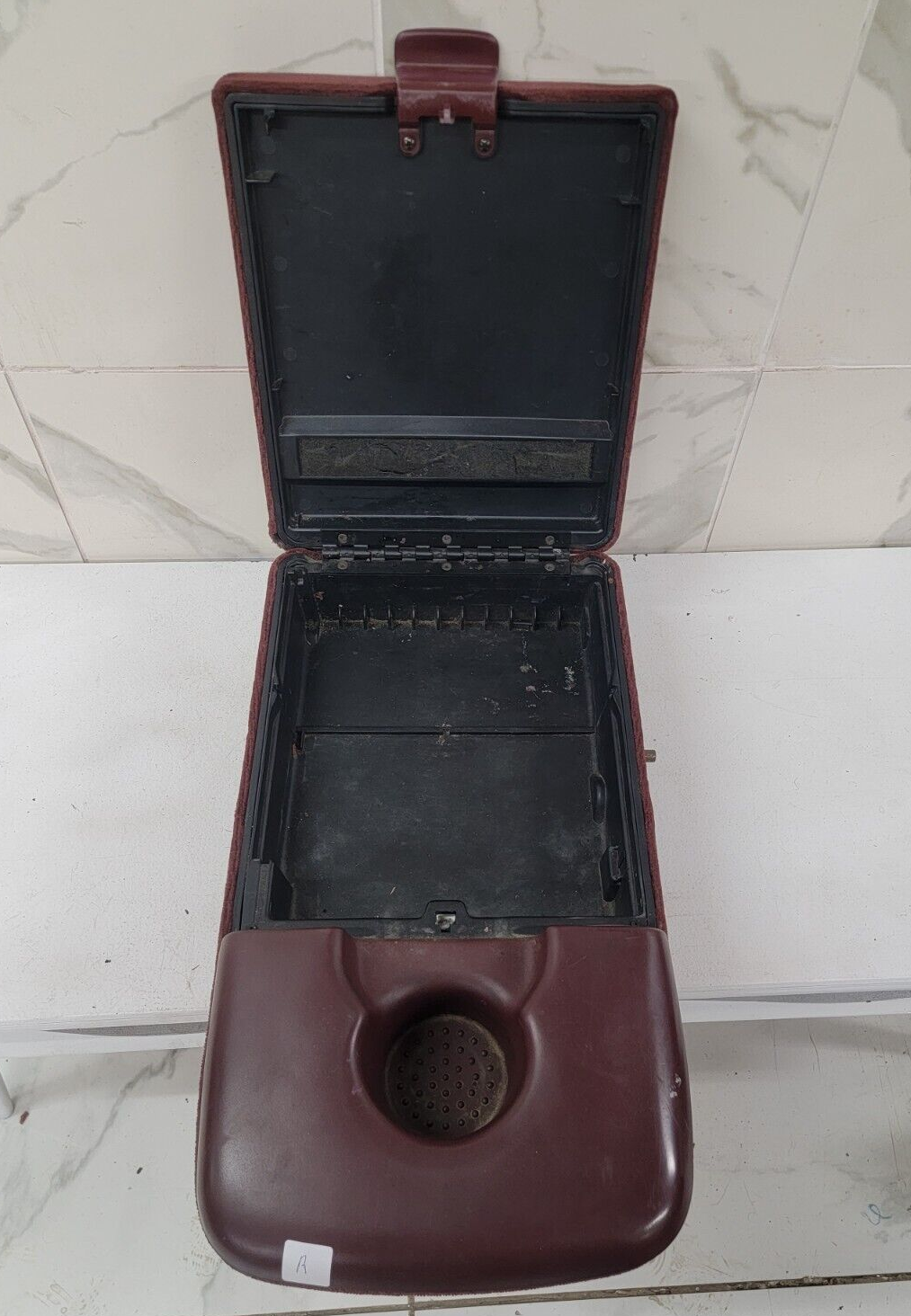 97-03 Ford F-150 Center Console JUMP SEAT Armrest Cup FULL Cloth 1 cupholder JS6