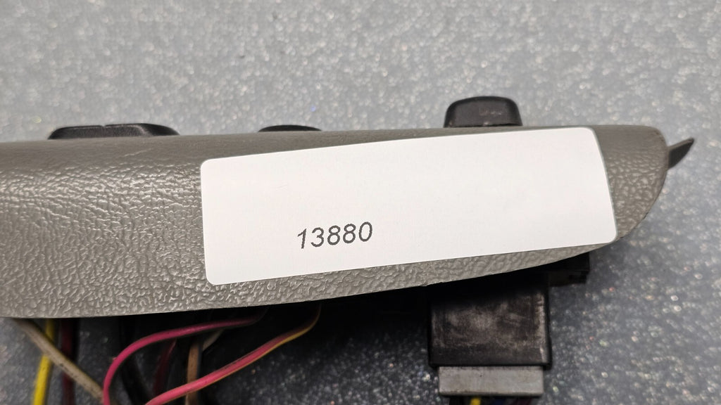 03-08 Ford  E150 E250 E350 Left Driver Door Mirror Window Power Lock Switch Gray