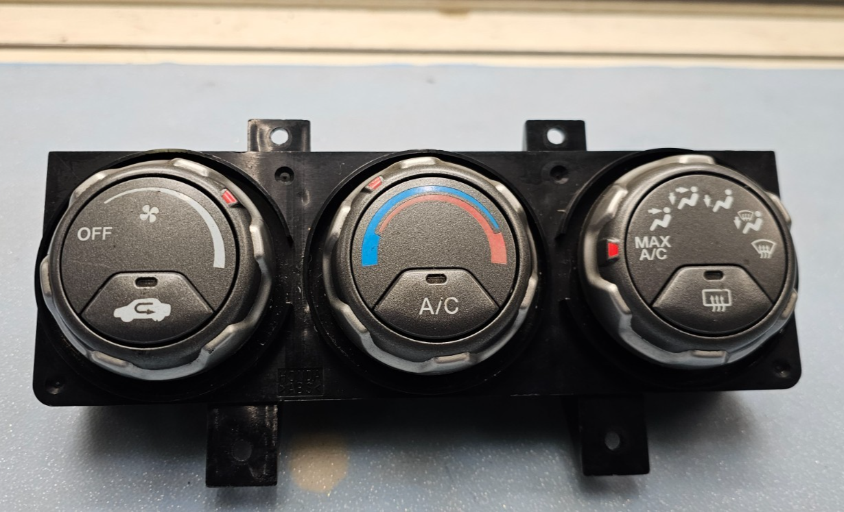 🔥03-08 Element Dash AC A/C HVAC Temperature Heater Climate Control Panel Black