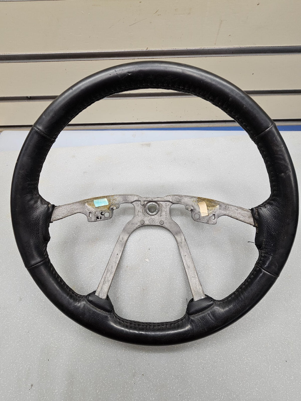 🔥2002-2007 Jeep Liberty Steering Wheel Leather Wrapped Factory Black