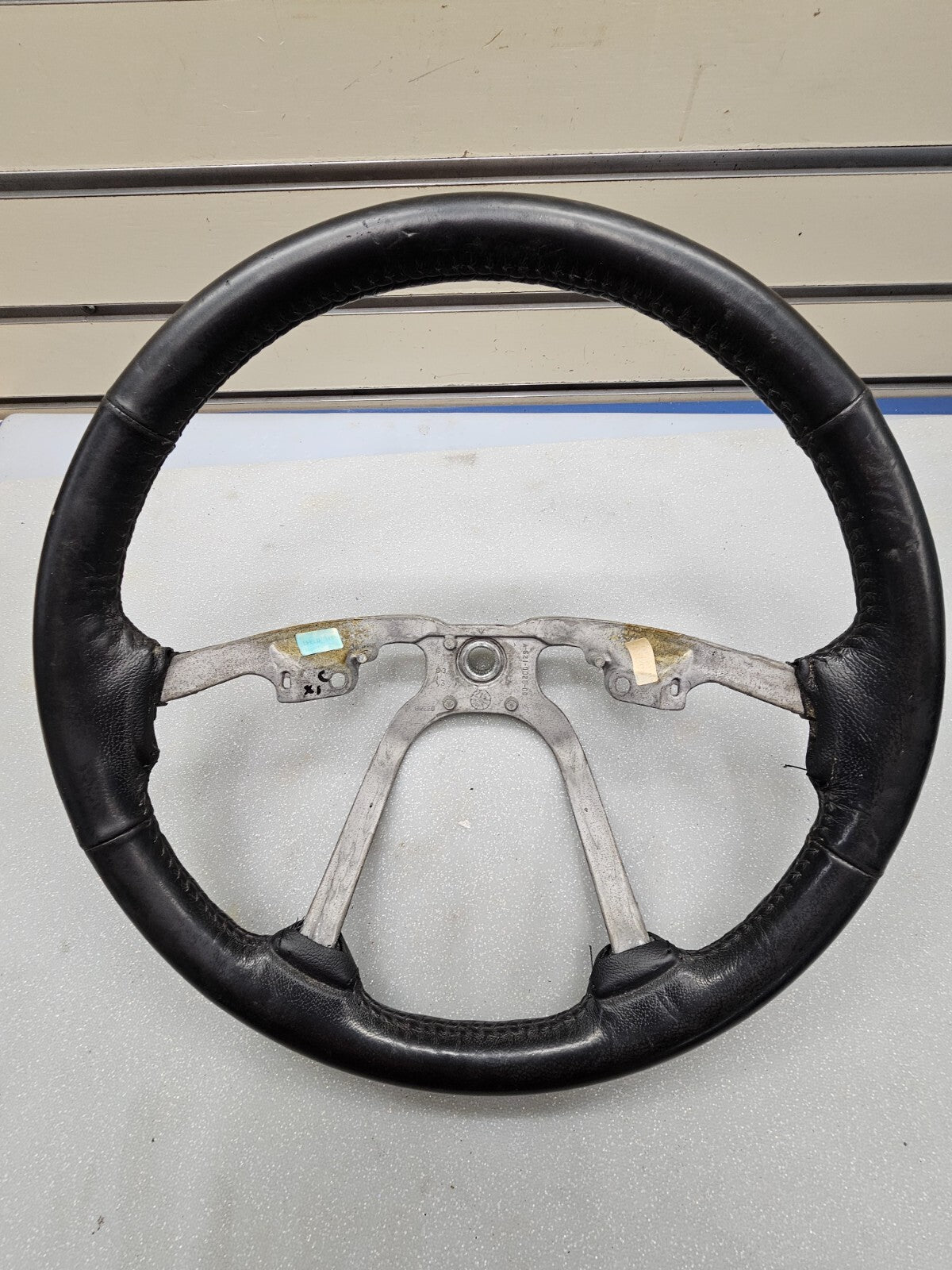 🔥2002-2007 Jeep Liberty Steering Wheel Leather Wrapped Factory Black