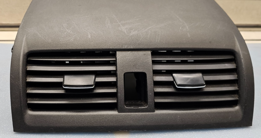 🔥03-07 Honda Accord Center Dash Bezel A/C Air Vents Panel Trim OEM BLACK VT32