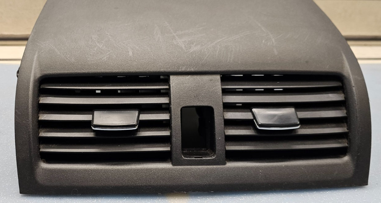 🔥03-07 Honda Accord Center Dash Bezel A/C Air Vents Panel Trim OEM BLACK VT32