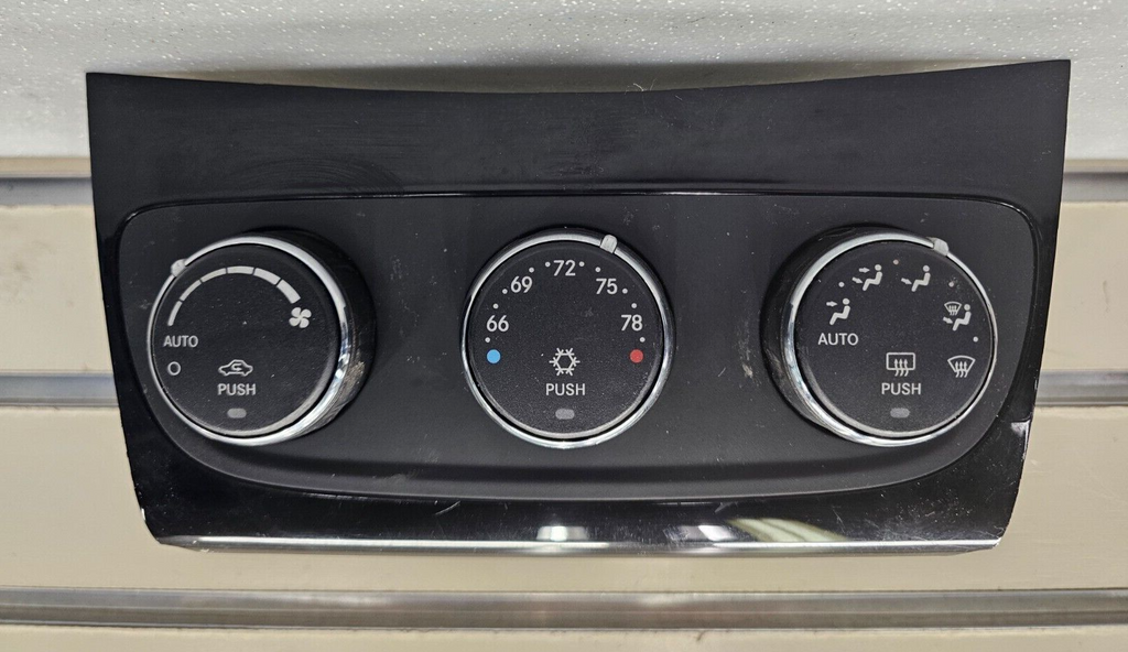 08-14 DODGE AVENGER CHRYSLER 200 DASH AC HEATER CLIMATE TEMPERATURE CONTROL OEM