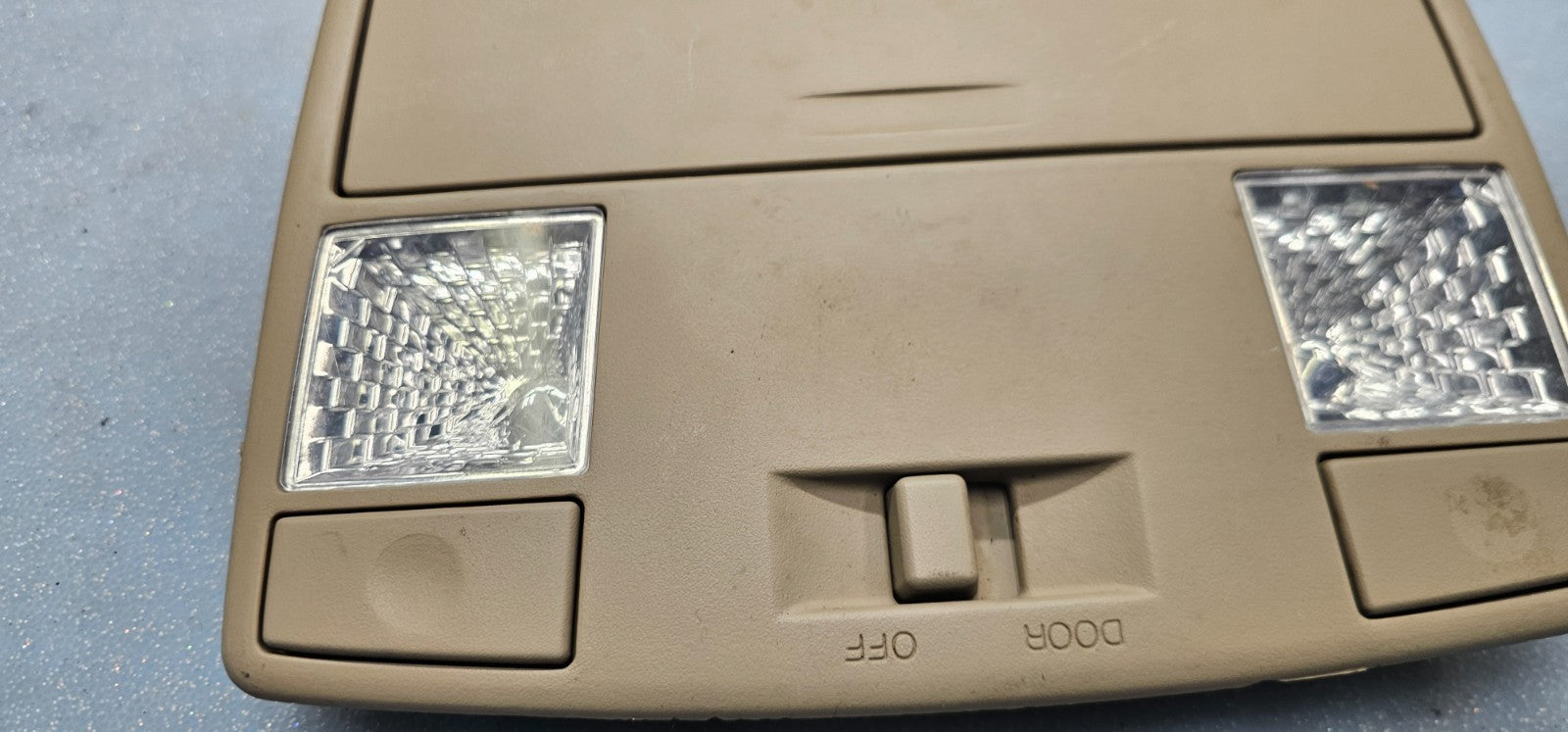 🔥03-08 MAZDA 6 RX8 OVERHEAD ROOF CONSOLE MAP DOME LIGHT STORAGE ASSEMBLY TAN