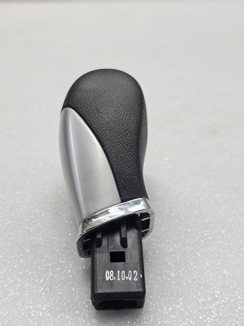 🔥08-12 Chevy Malibu Transmission Shift Gear Shifter Knob Silver/black