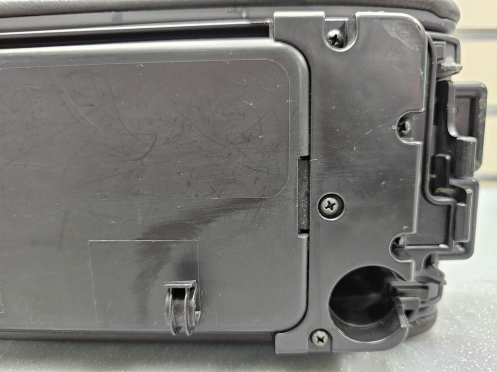 03-07 ACCORD Acura TSX Center Console Armrest Storage Lid Top Leather GRAY L22