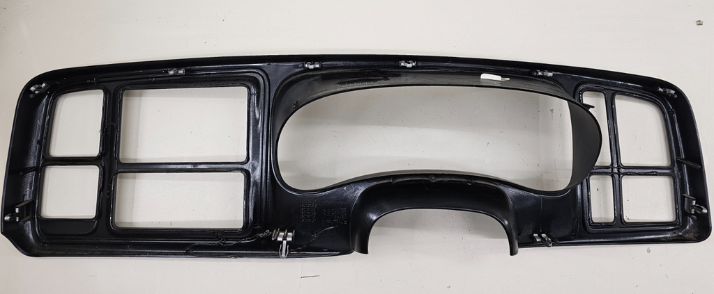 🔥03-06 CHEVY GMC Dash INSTRUMENT Cluster Speedometer Trim PANEL Bezel Black C5