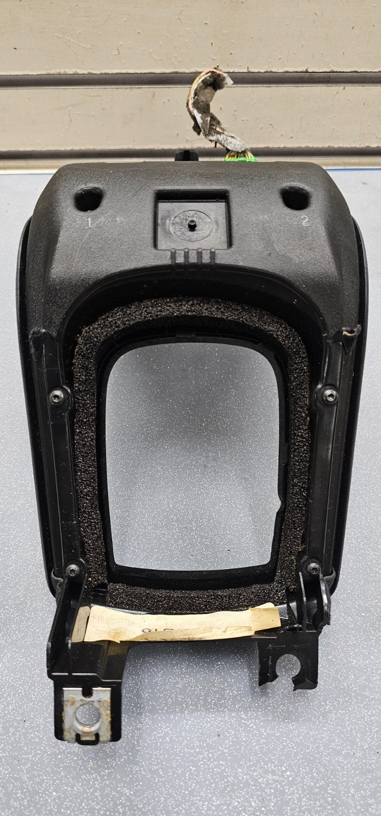 🔥04-07 VOLVO S40 C30 V50 DASH TRIM BEZEL W/AC/HEATER CONTROL PANEL GRAY