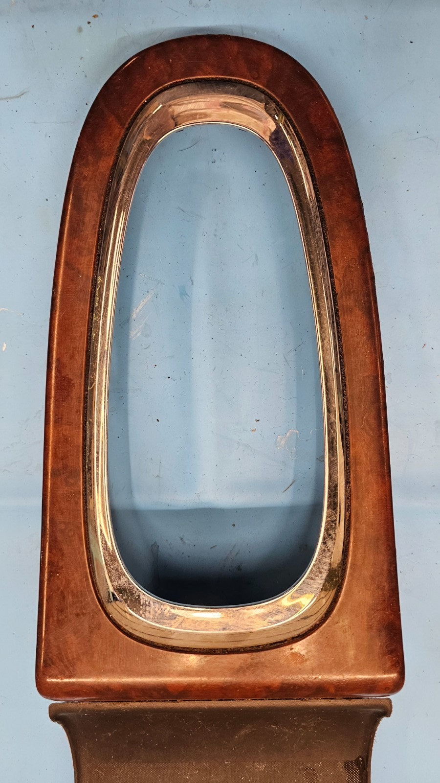 🔥12-16 CHEVROLET IMPALA CENTER CONSOLE SHIFTER BEZEL TRIM COVER WOOD OEM