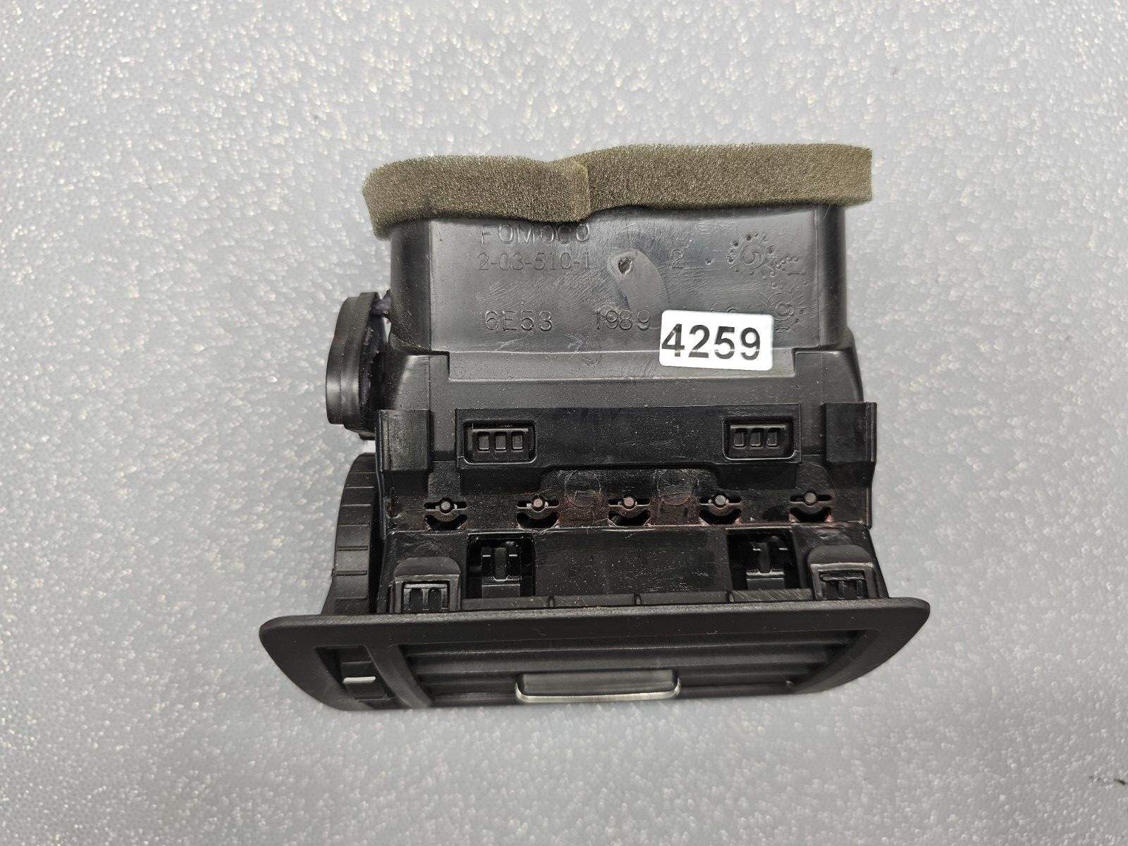 🔥06-09 Fusion Milan Driver Center Dash Air Vent Heater Filter Conditioner Black