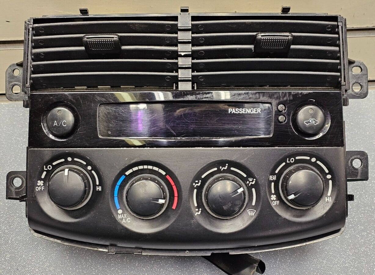 🔥06-10 TOYOTA SIENNA DASH AC HEATER TEMPERATURE CLIMATE CONTROL OEM BLACK