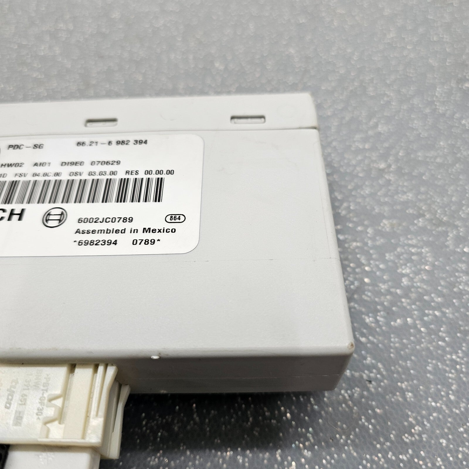 05-13 BMW 3 Series M3 E90 PARKING DISTANCE SENSOR CONTROL PDC MODULE 0263004186