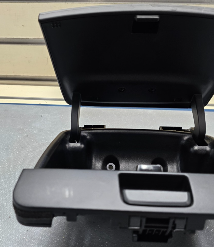🔥07-10 Elantra Center Upper Dash Cubby Storage Compartment Assembly Black OEM