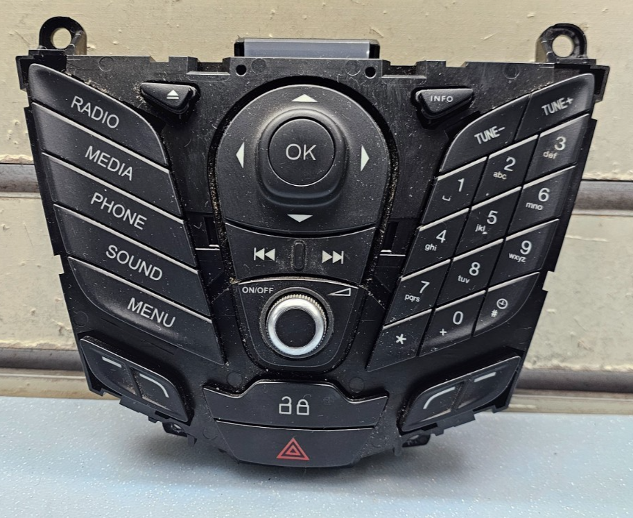🔥11-13 Ford Fiesta Dash Front Center AM FM Radio Audio Media Control Unit OEM