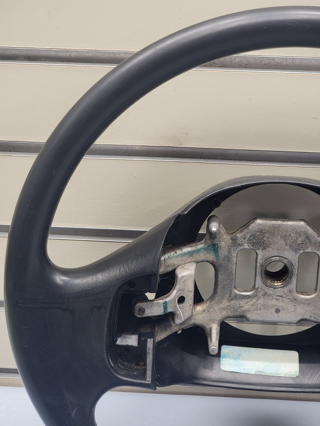 🔥1997-2003 Ford F-150 rubber Steering Wheel Cruise Dash black