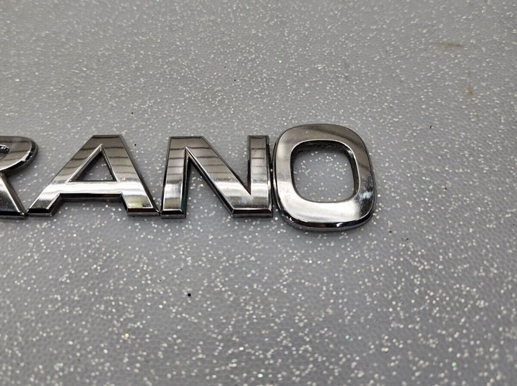 🔥2003-2007 Nissan Murano Emblem Logo Letters Badge Trunk Gate Rear Chrome OEM