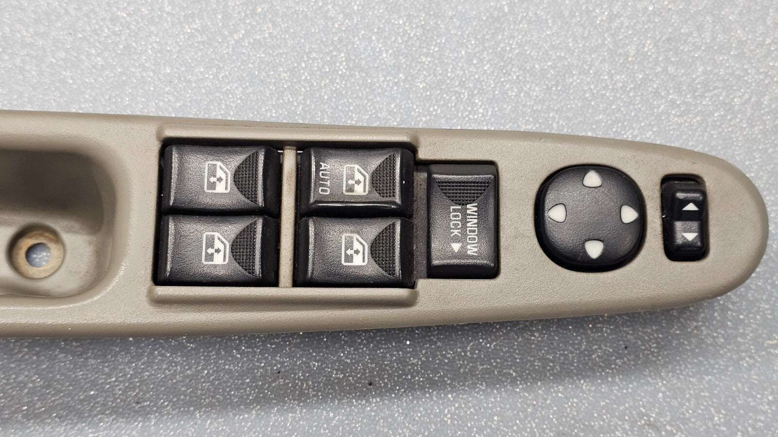🔥02-07 Rendezvous Impala Left Driver Master Power Window Door Switch Lock Tan