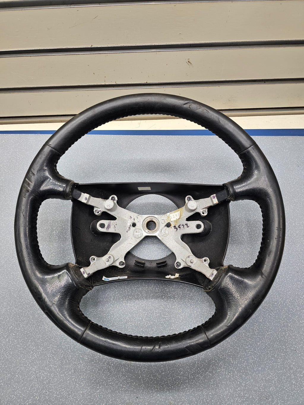 🔥98-01 Dodge Ram 1500 2500 3500 DAKOTA DURANGO Steering Wheel Leaher Black OEM