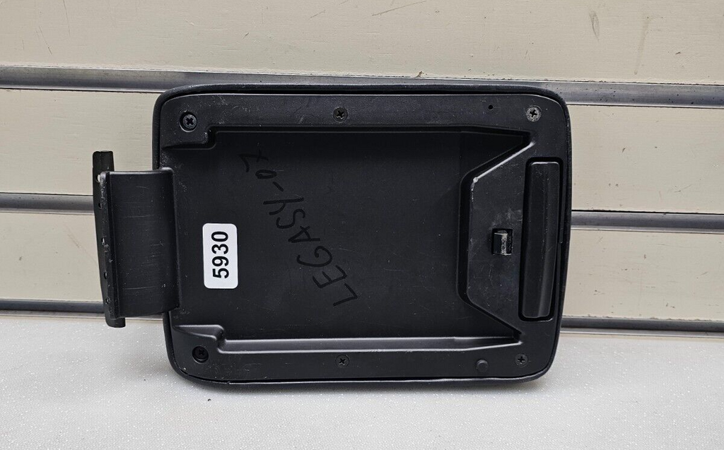 🔥05-09 Subaru Legacy Outback Center Console Leather Arm Rest Lid Assembly Black