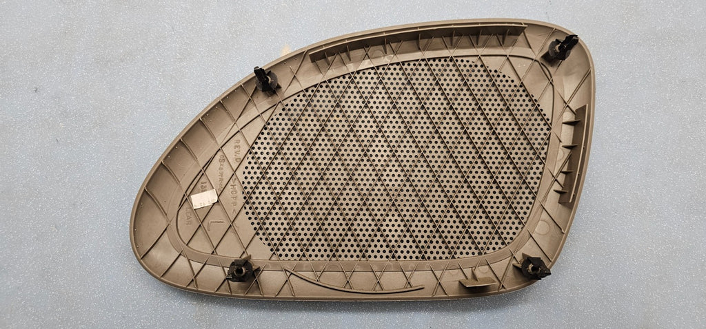 🔥04-06 Chrysler Sebring CONV Rear Left Door Speaker Grille Cover Trim Tan OEM
