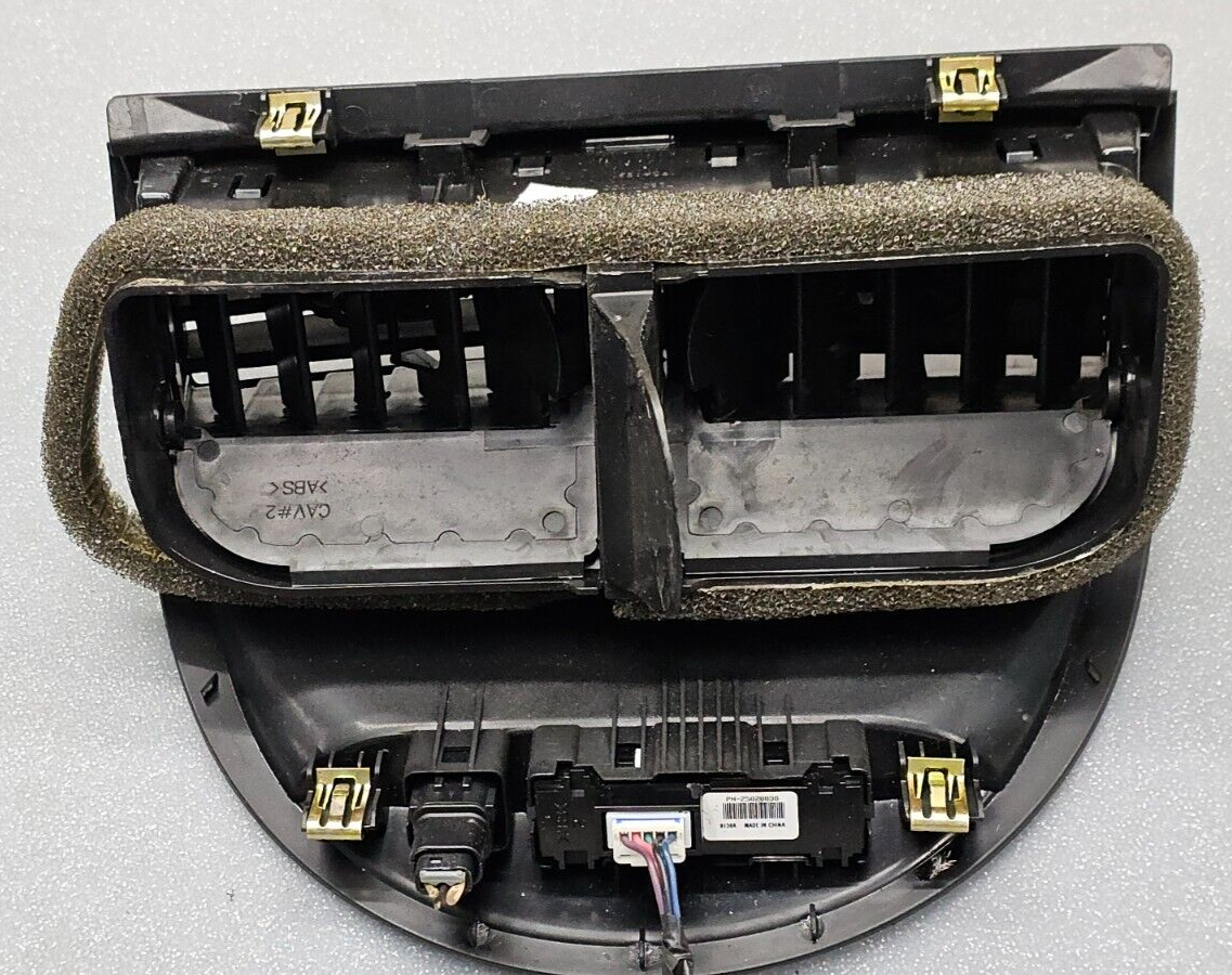 07-09 Saturn Aura Dash Air Vent Grille Heater Conditioning Assembly Bezel BLACK