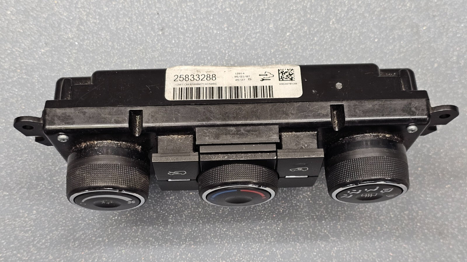 🔥07-09 CHEVY EQUINOX DASH CENTER AC HEATER CLIMATE TEMPERATURE CONTROL UNIT OEM