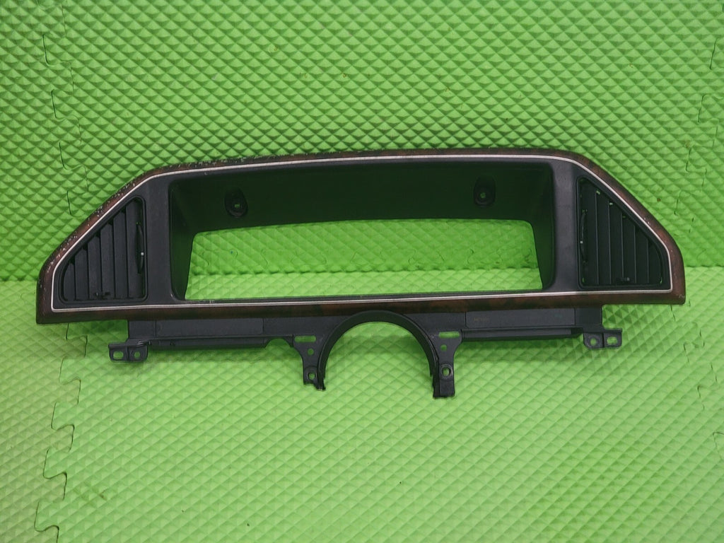 87-91 Ford F-150 F250 BRONCO Dash CLUSTER Bezel Speedo Gauge Trim woodgrain C11