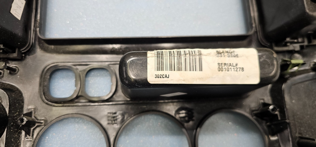 🔥2001-2007 FORD ESCAPE CENTER DASH RADIO A/C CLIMATE TRIM BEZEL BLACK OEM