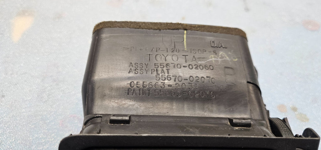 🔥03-08 COROLLA MATRIX DASH LH RIGHT AC Air Vent Heater Conditioning BLACK