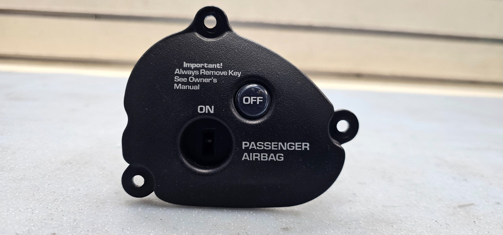 🔥98-99 Dodge Ram Passenger Security Disable Disarm On Off Switch BLACK