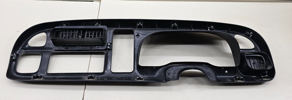 🔥1998-2002 Dodge Ram Pickup Black Dash Bezel &Dashboard Cover Overlay W/clips